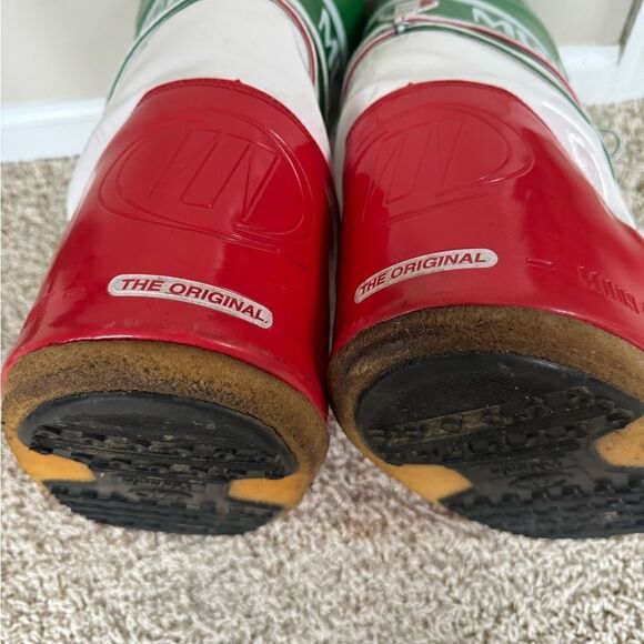Moon Boots Women’s Size 10 42/44 Italy Flag Colors Limited Edition - Picture 6 of 8